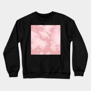 Pastel pink tie dye Crewneck Sweatshirt